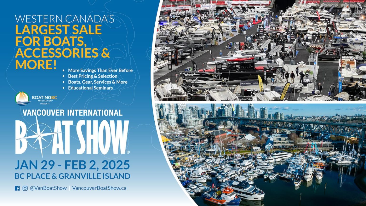 2025 Boat Show Schedule - C-Dory